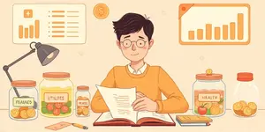 Evite a fadiga de decisão com categorias fixas de gastos