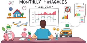 Crie metas financeiras mensais com base no seu estilo de vida