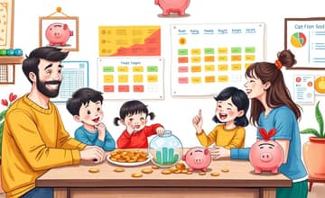Educar financeiramente os filhos começa com o exemplo