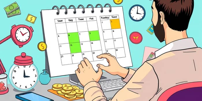 Crie um calendário financeiro baseado em sua realidade