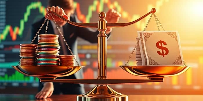 Faça rebalanceamentos periódicos para manter a estratégia